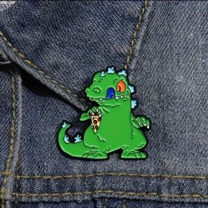 Rugrats Reptar Enamel Pin Nickelodeon Cartoon